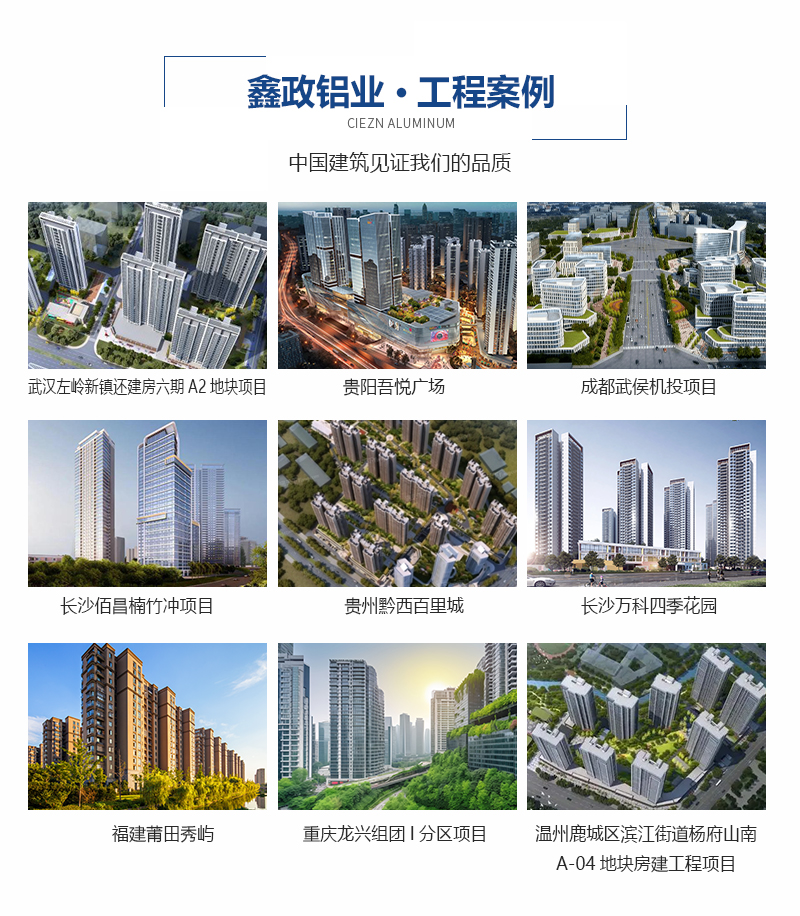 铝合金建筑模板工程案例